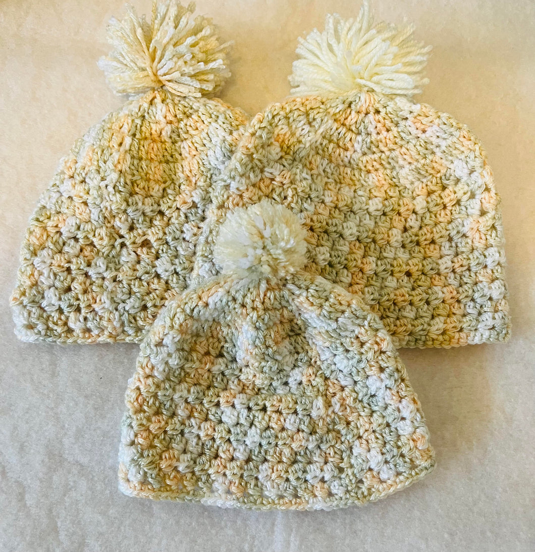 Beanies - Crotchet